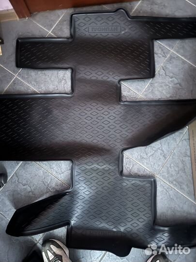 Полный комплект ковриков hyundai staria