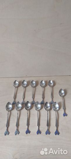 Набор чайных ложек РСФСР Росювелирторг