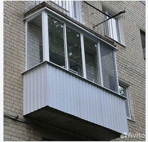 Остекление и отделка балконов и лоджий под ключ