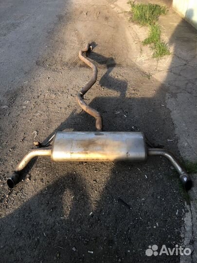 Глушитель bmw x5 e70 3.0d