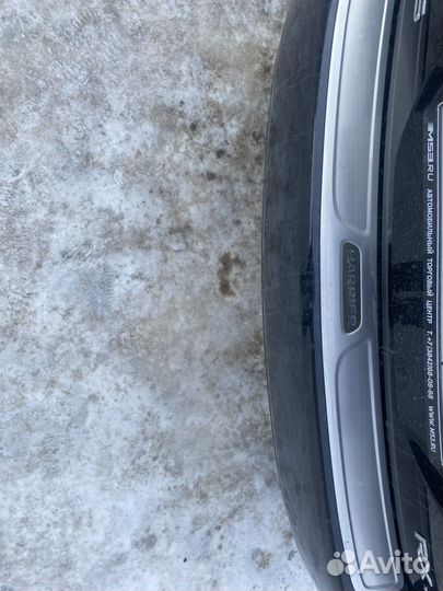 Накладка на задний бампер harrier