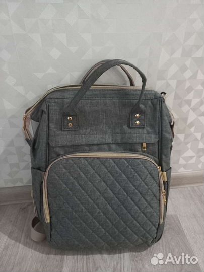 Сумка рюкзак для мамы на коляску