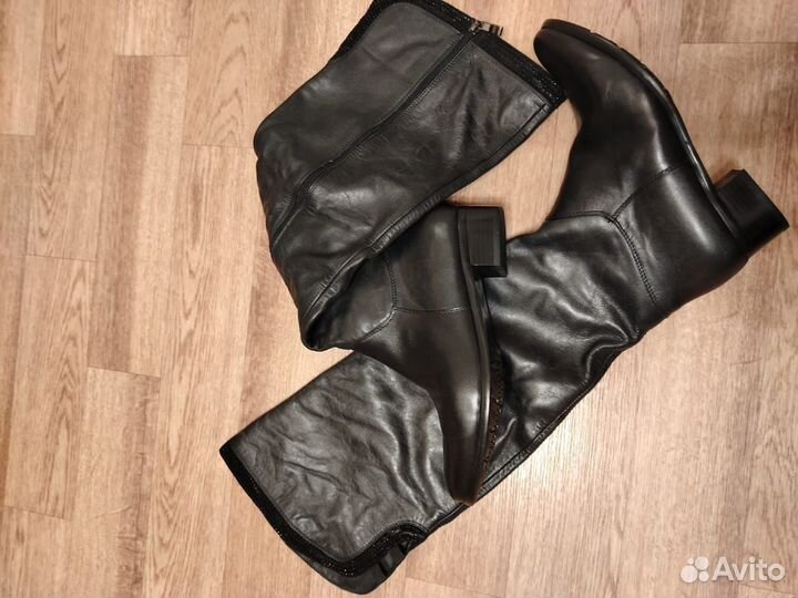 Сапоги женские натуральная кожа 41 р