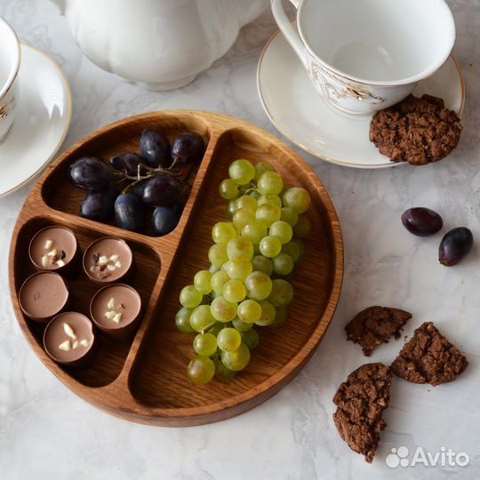 Менажница из дерева