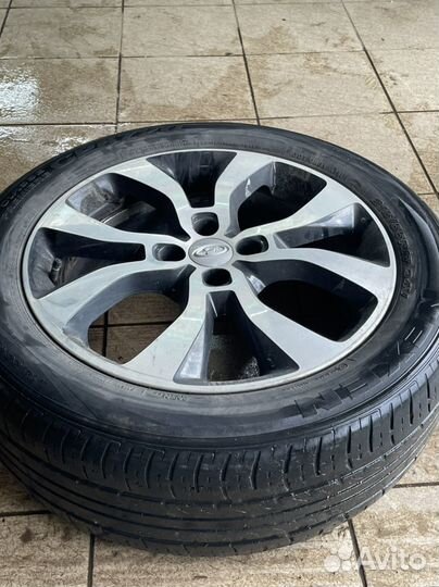 Колеса в сборе R17 летние бу