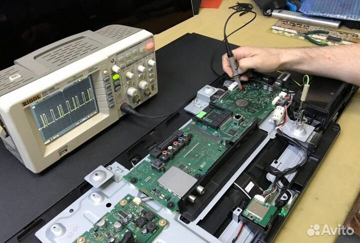 Ремонт телевизоров, компьютеров, приставок