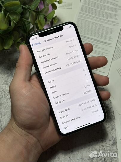 iPhone 11 Pro, 256 ГБ