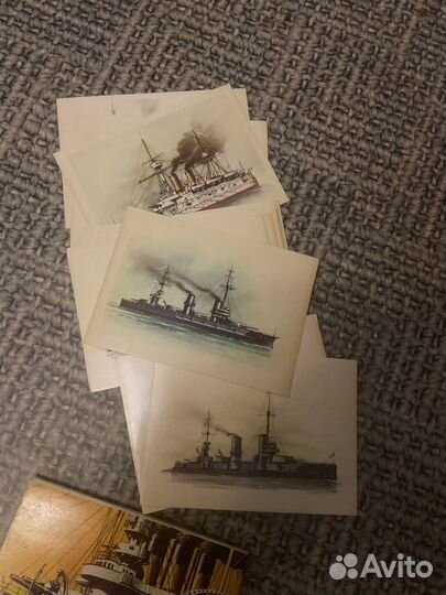 Наьор открыток СССР Русские Броненосцы