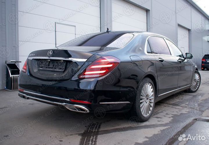 Фейслифтинг Maybach x 222 в рестайлинг майбах 222