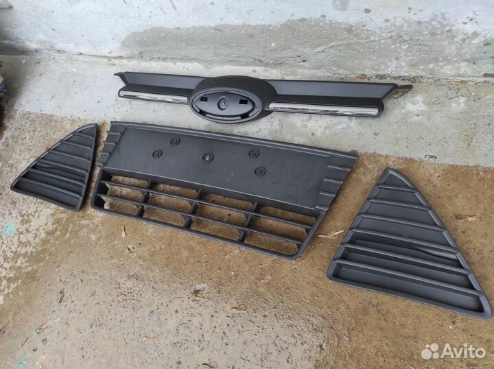 Решетка радиатора и бампера Ford Focus 3