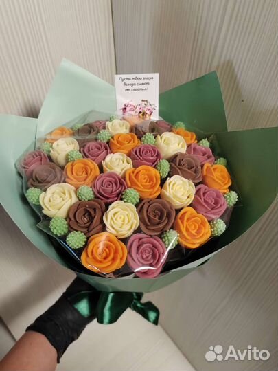 Шоколадные розы