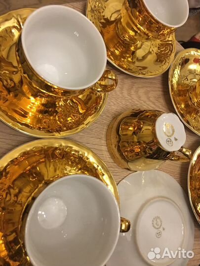 Чайный набор Чехословакия 12 пр Бернадотте 72 винт