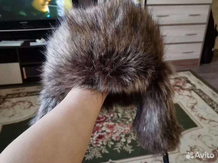 Шапка ушанка мужская 58р