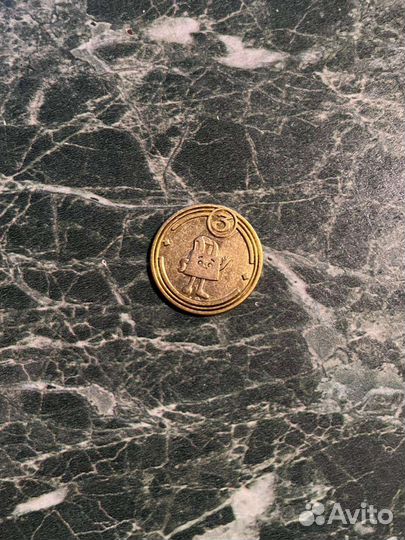 3 монеты от пятёрочки коллекционные