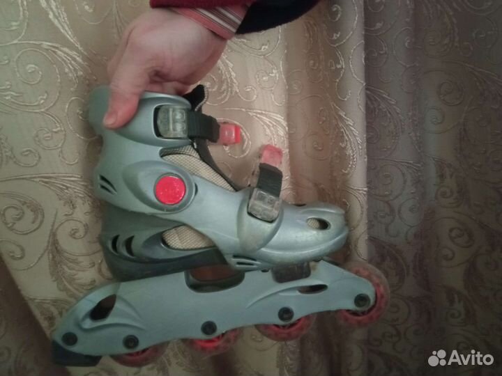 Роликовые коньки детские раздвижные