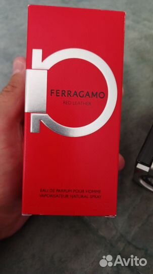 Духи мужские salvatore ferragamo red leather 50 мл