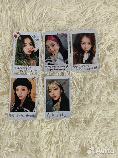 Карточки itzy