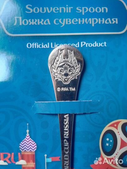 Чайная ложка Чемпионат мира по футболу FIFA 2018
