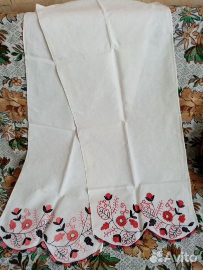 Рушники, салфетки, подзоры СССР винтаж