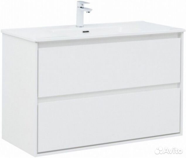 Мебель для ванной Aquanet Милан 100 белая