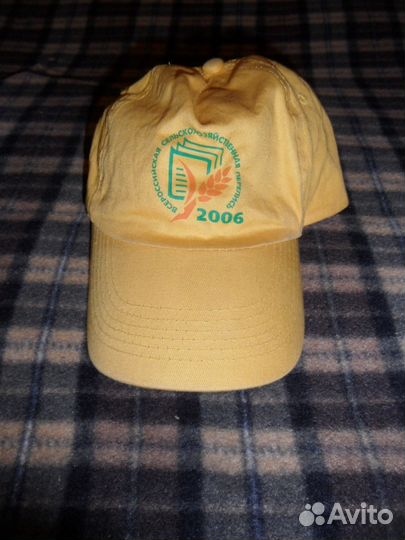 Бейсболка кепка Сельскохозяйственная перепись 2006