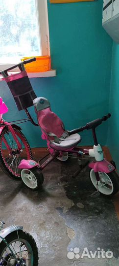 Трехколесный велосипед детский
