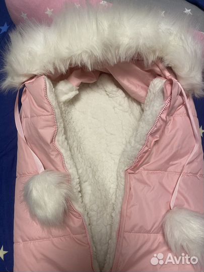 Конверт на выписку зимний