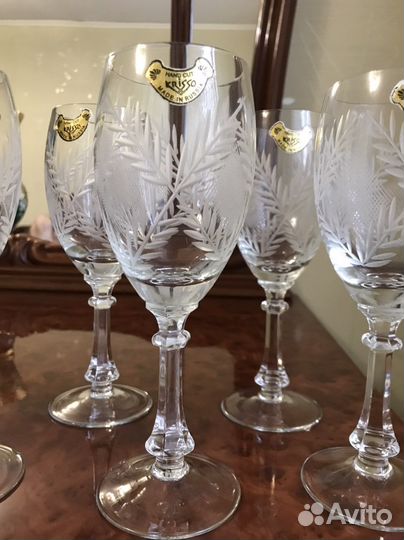 Фужеры хрустальные СССР
