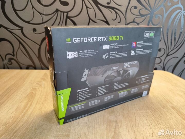 Видеокарта RTX 3060 ti
