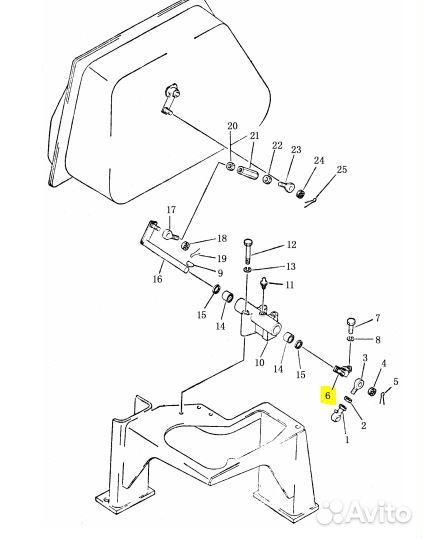 Рычаг 154-61-16730
