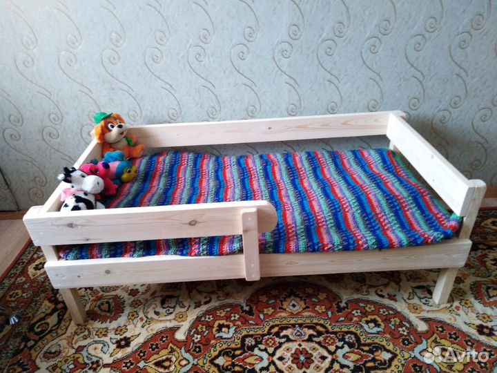 Детская деревянная кровать новая