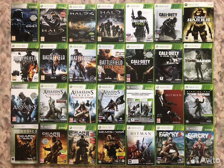 Лицензионные игры Xbox 360
