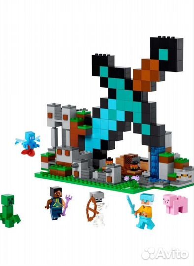 Конструктор lego minecraft 21244