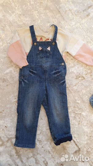 Пакет одежды на девочку 98 104