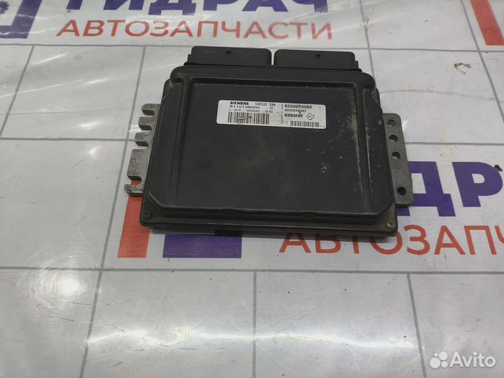 Блок электронный управления двигателем Renault Symbol 8200059086