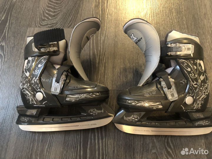 Детские коньки раздвижные ск Vision Boy