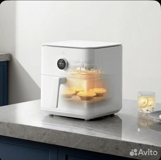 Аэрогриль Xiaomi Mi SMART Air Fryer 6.5L EU белый