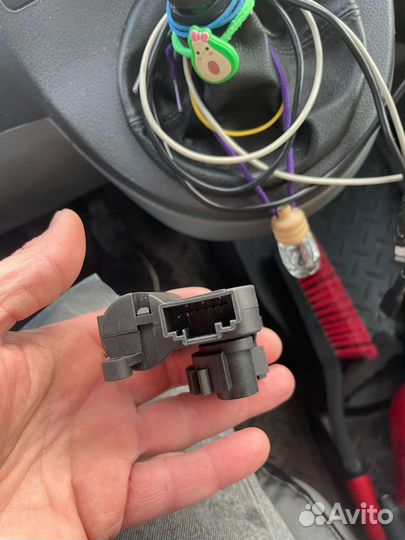 Моторчик заслонки печки skoda octavia a7