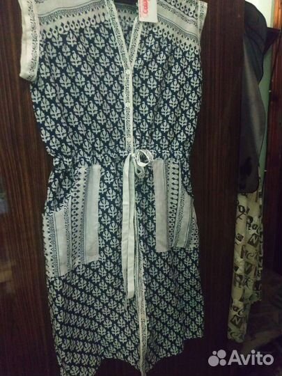 Халатик женский х/б 100