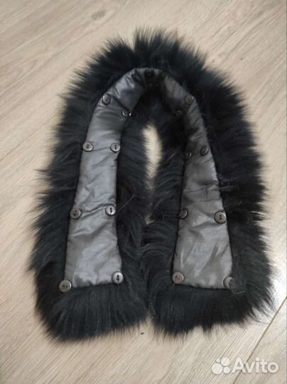 Меховой воротник песец