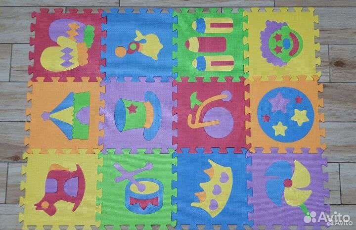 Детский коврик пазл