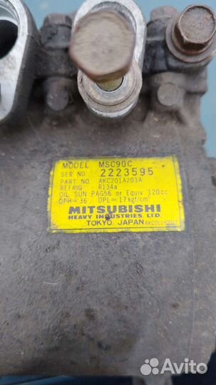 Компрессор Митсубиси лансер