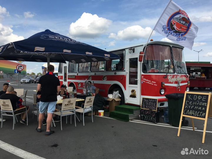 Готовый бизнес кофейня в автобусе