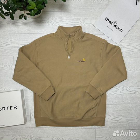 Свитшот Carhartt WIP 1/4 American Half Zip