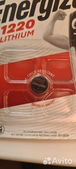 Батарейка CR1220