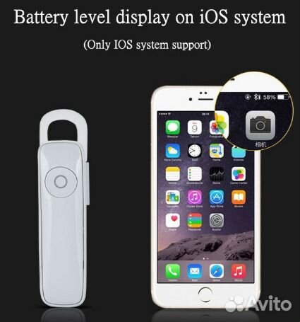 Новая Bluetooth 4.1 Гарнитура (микрофон наушник)