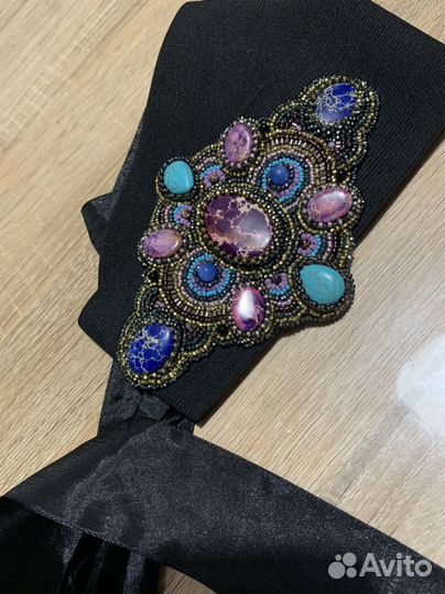 Пояс резинка черный