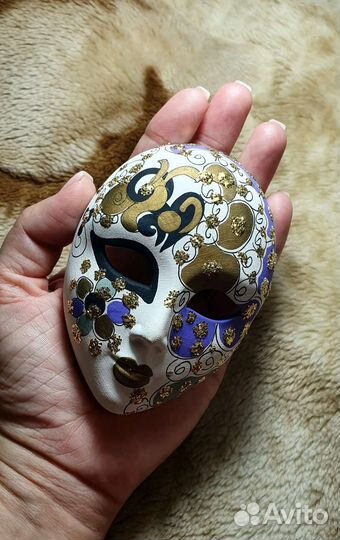 Венецианская маска декоративная оригинал