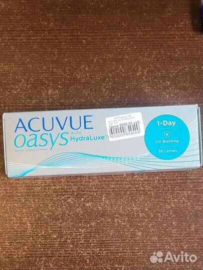 Линзы acuvue oasys