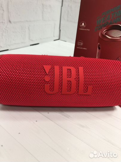 Портативная колонка JBL flip 6, красный(75смт)